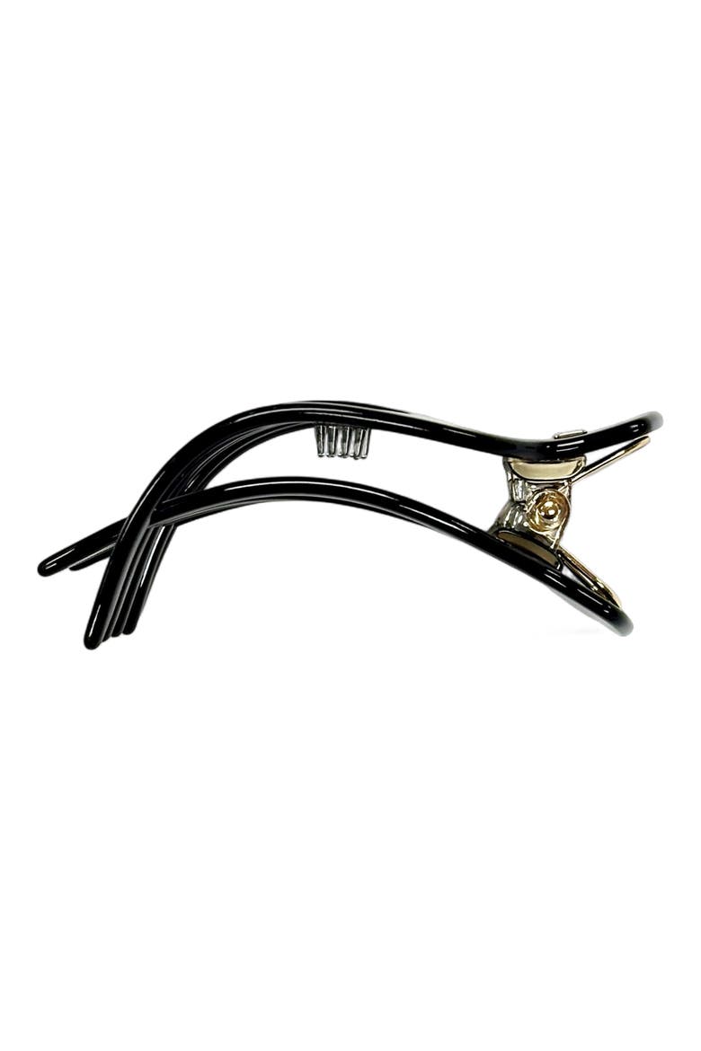 Yara Yoga Hair Clip, Alternate, color, BLACK