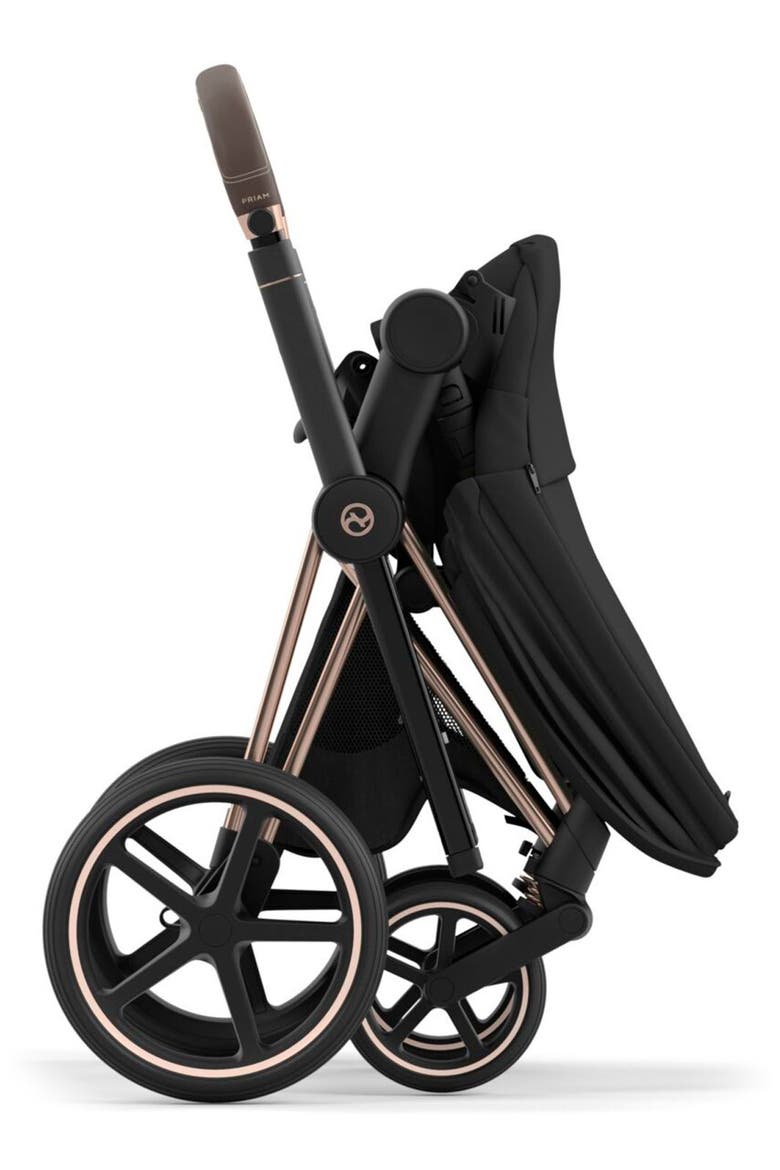 PRIAM 4 Compact Stroller, Alternate, color, SEPIA BLACK