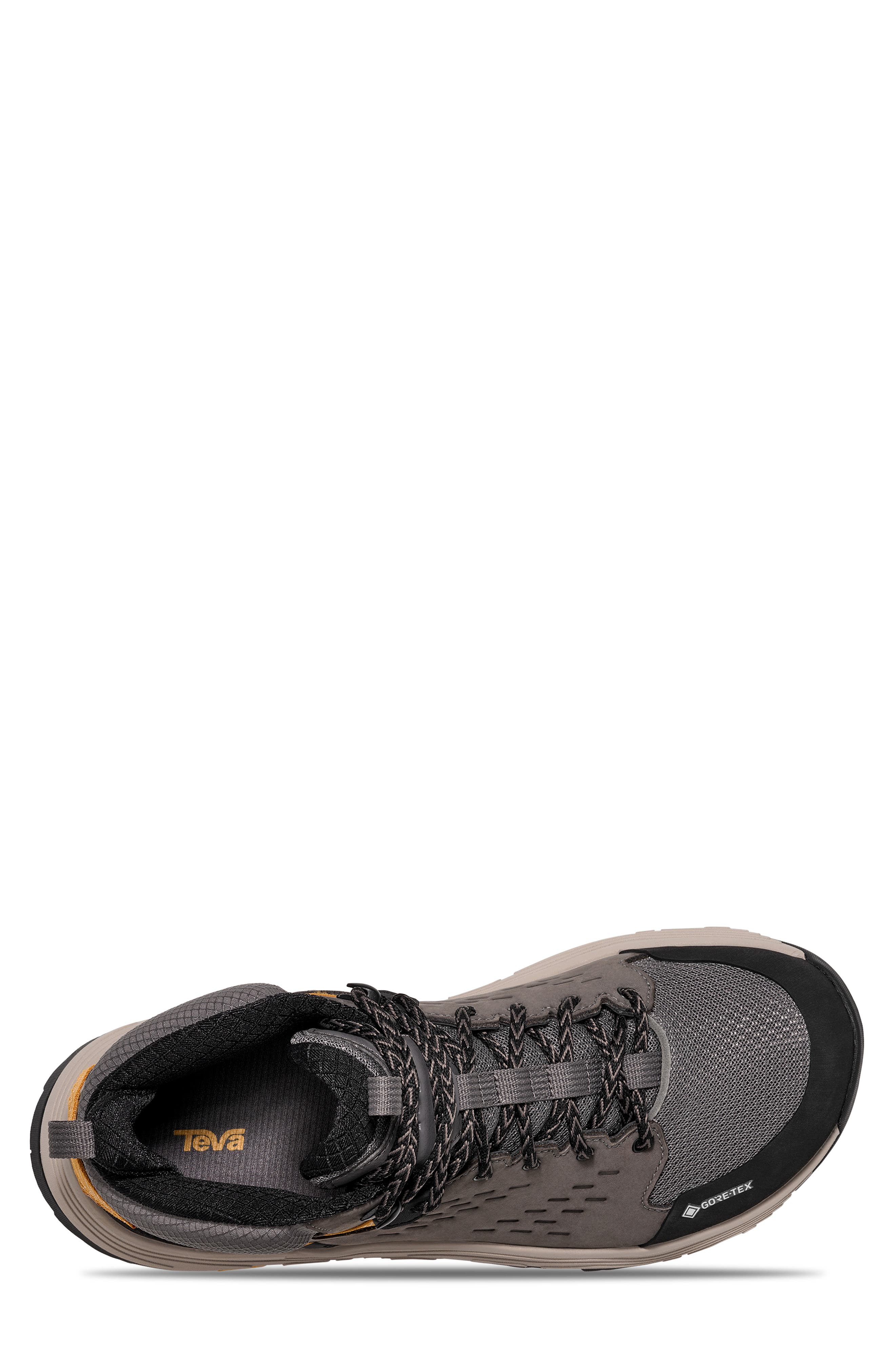 Teva Grandview Max Gore-Tex<sup>®</sup> Waterproof Hiking Boot, Alternate, color, Charcoal / Black