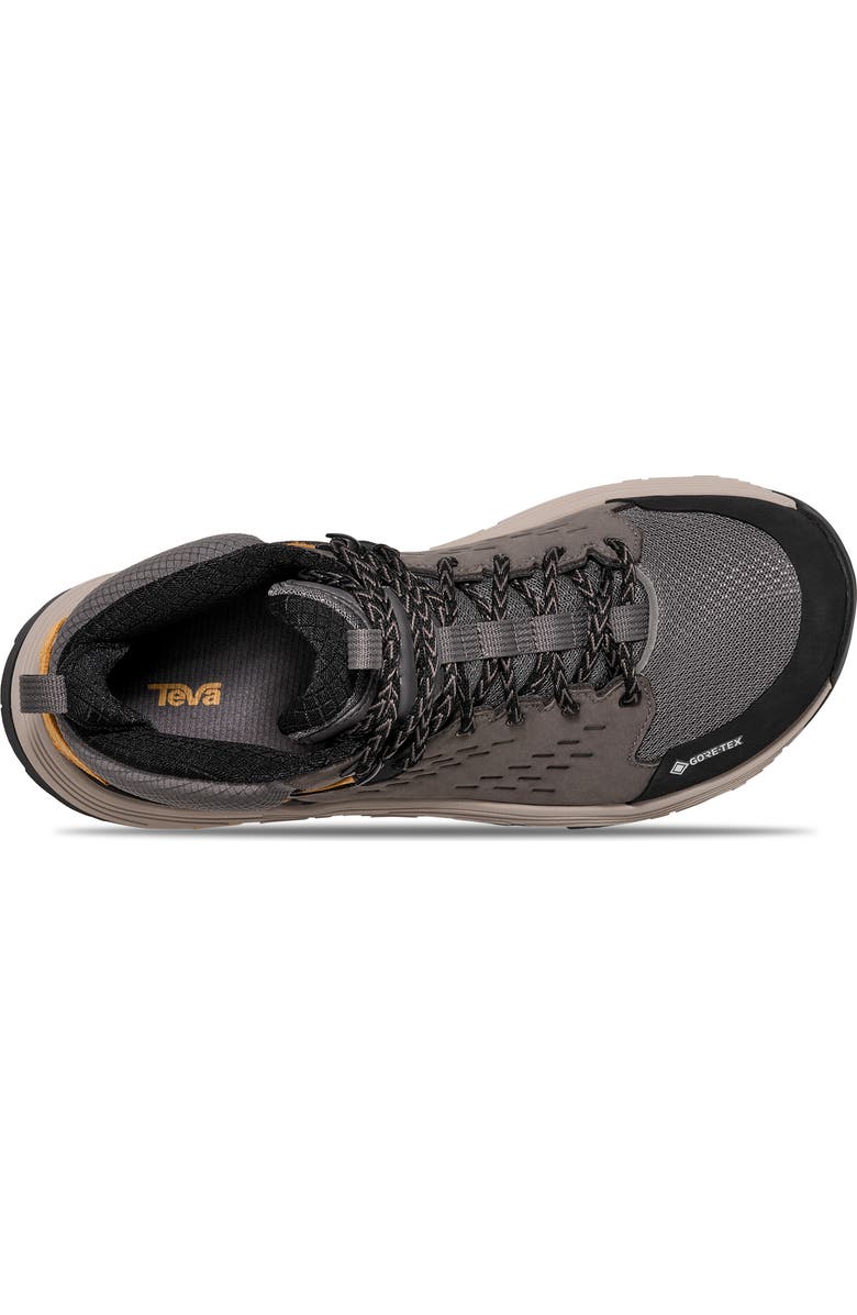 Teva Grandview Max Gore-Tex<sup>®</sup> Waterproof Hiking Boot, Alternate, color, Charcoal / Black