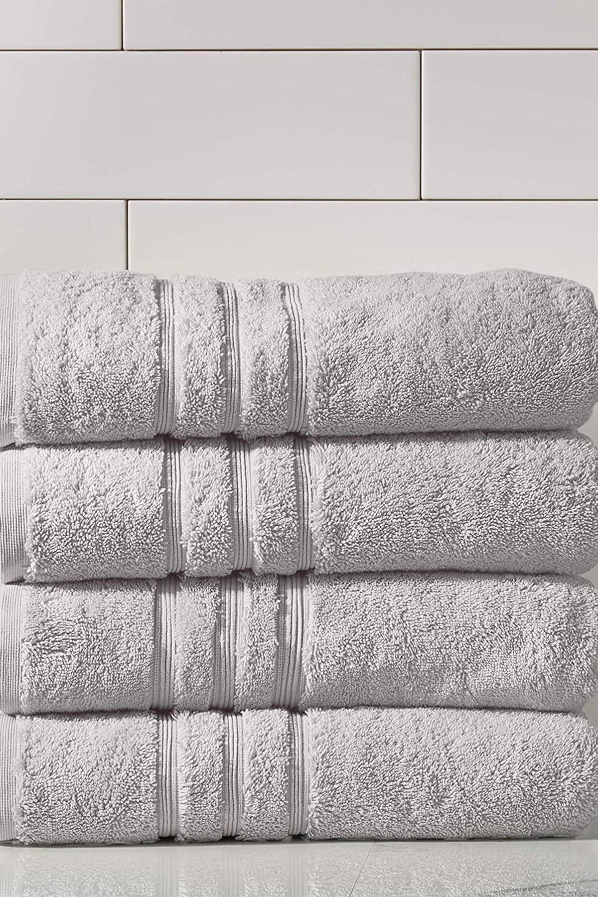 Modern Threads Manor Ridge Turkish Cotton 700 GSM Bath Towel - Set of 4 ...