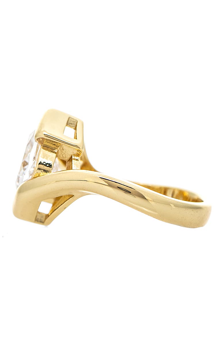 Cubic Zirconia Statement Ring, Alternate, color, CZ