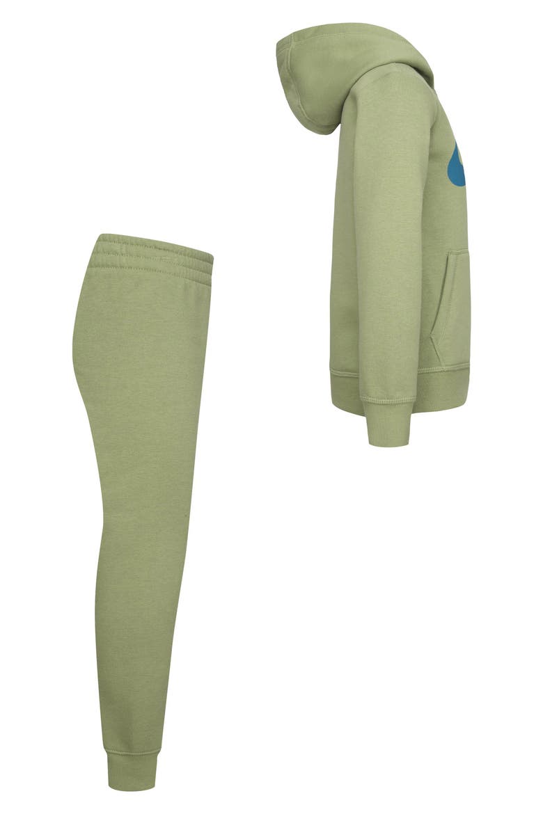 Club Logo Print Pullover Hoodie & Joggers Set, Alternate, color, E2CALLIGAT