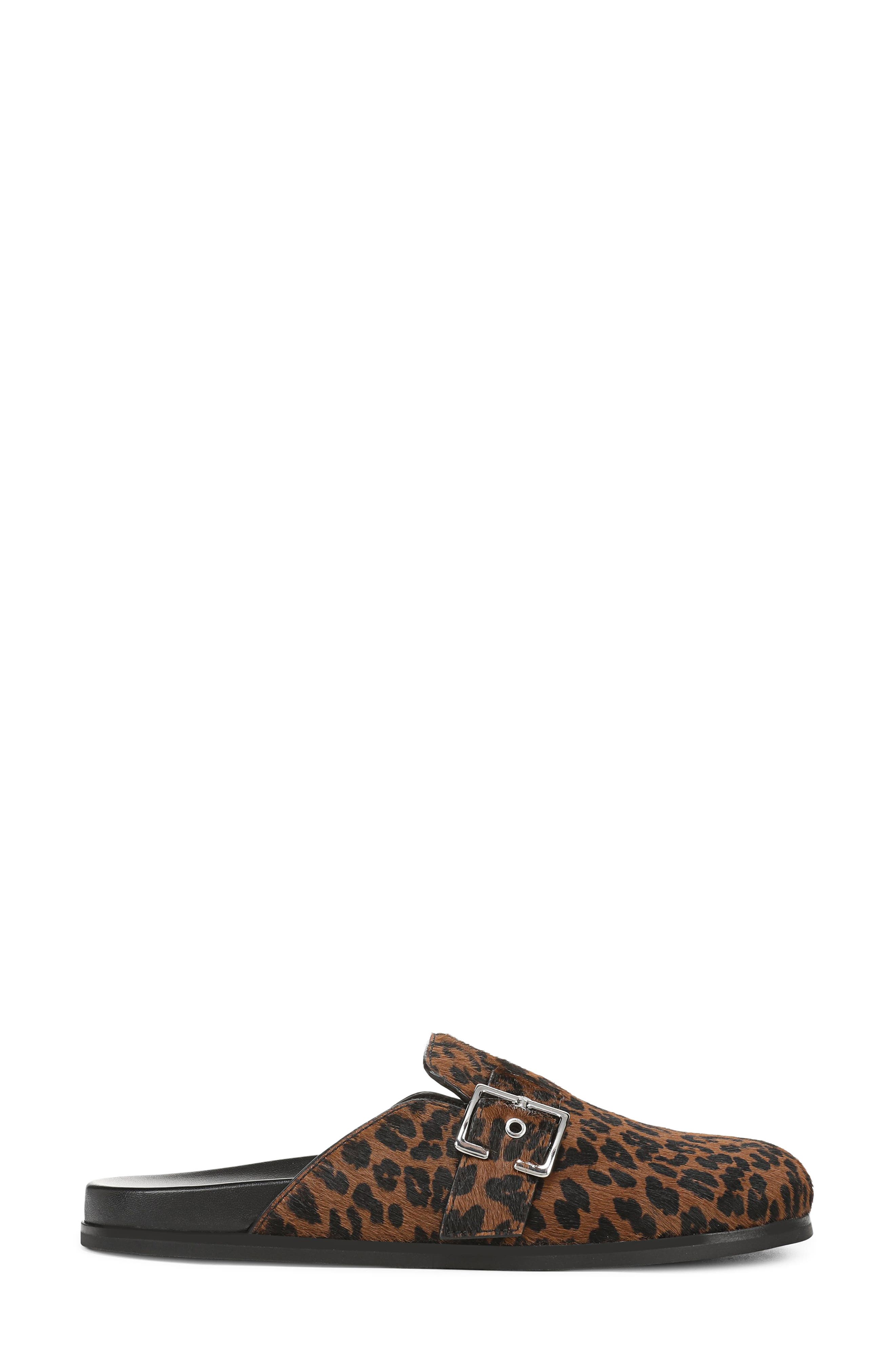 Leon Genuine Calf Hair Loafer Mule, Alternate, color, BROWN MULTI