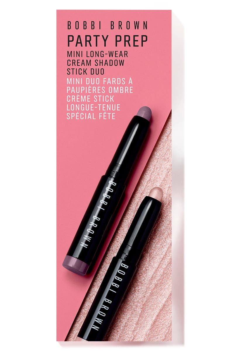 Bobbi Brown Party Prep Mini Long-Wear Cream Shadow Stick Duo (Limited Edition) $34 Value, Alternate, color, 