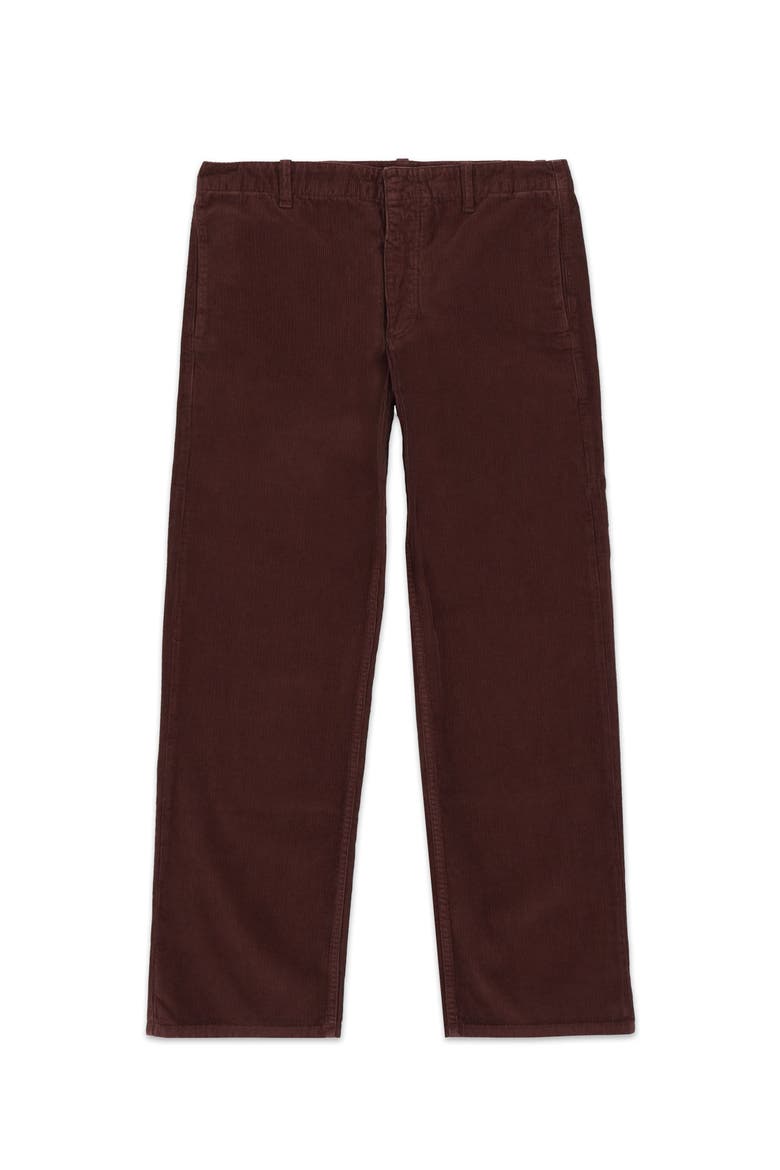 Pink Corduroy Trousers, Main, color, Burgundy