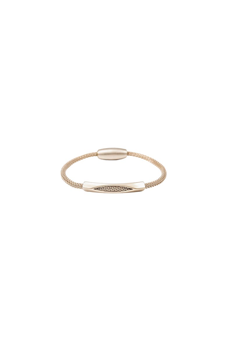 Mila Magnetic Bar Bracelet Unique Trendy Statement, Main, color, Warm Bronze