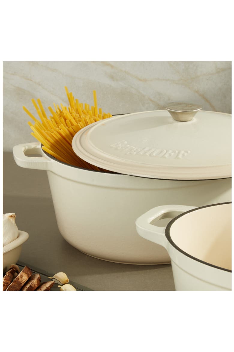 Neo 4-Piece Cast Iron Dutch Oven Cookware Set, Alternate, color, MERINGUE