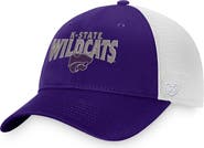 TOP OF THE WORLD Men's Top of the World Purple/White Kansas State Wildcats Breakout Trucker Snapback Hat