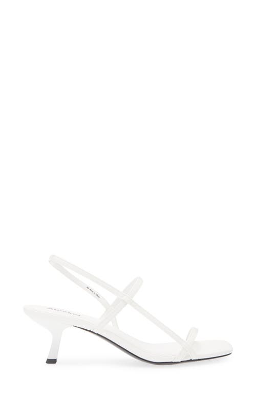 Abound Mandy Slingback Sandal In White Blanc
