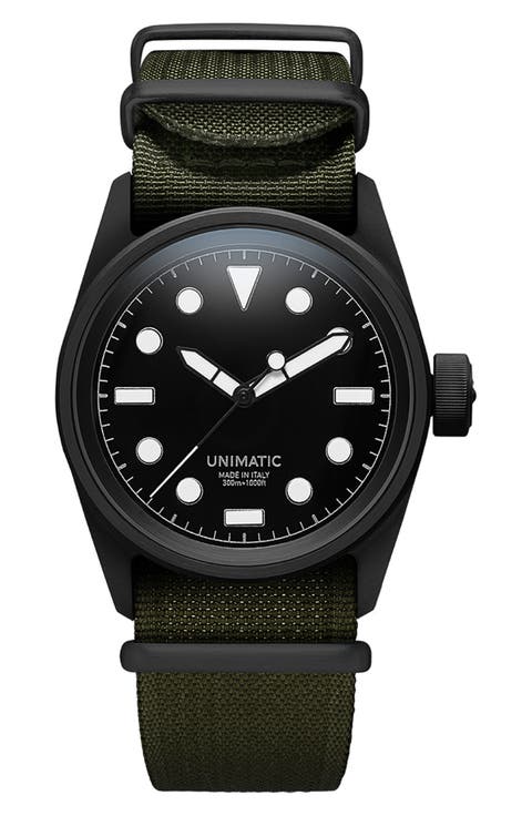 Modello Cinque Unilight U5S-BL Automatic Watch Set, 36mm