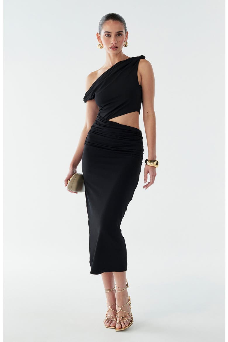 Maree Dress, Alternate, color, Black