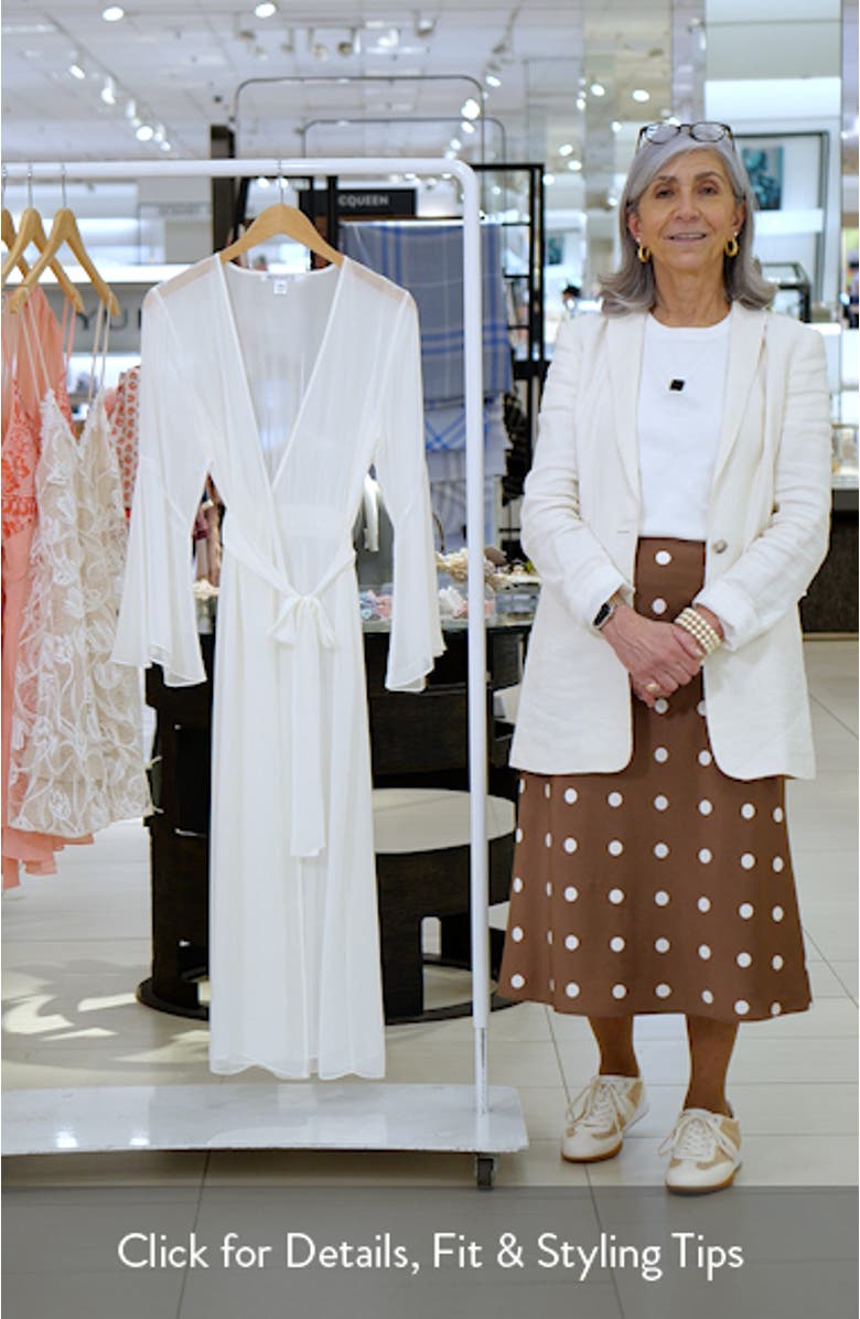 Holland Tie Waist Robe, sales video thumbnail