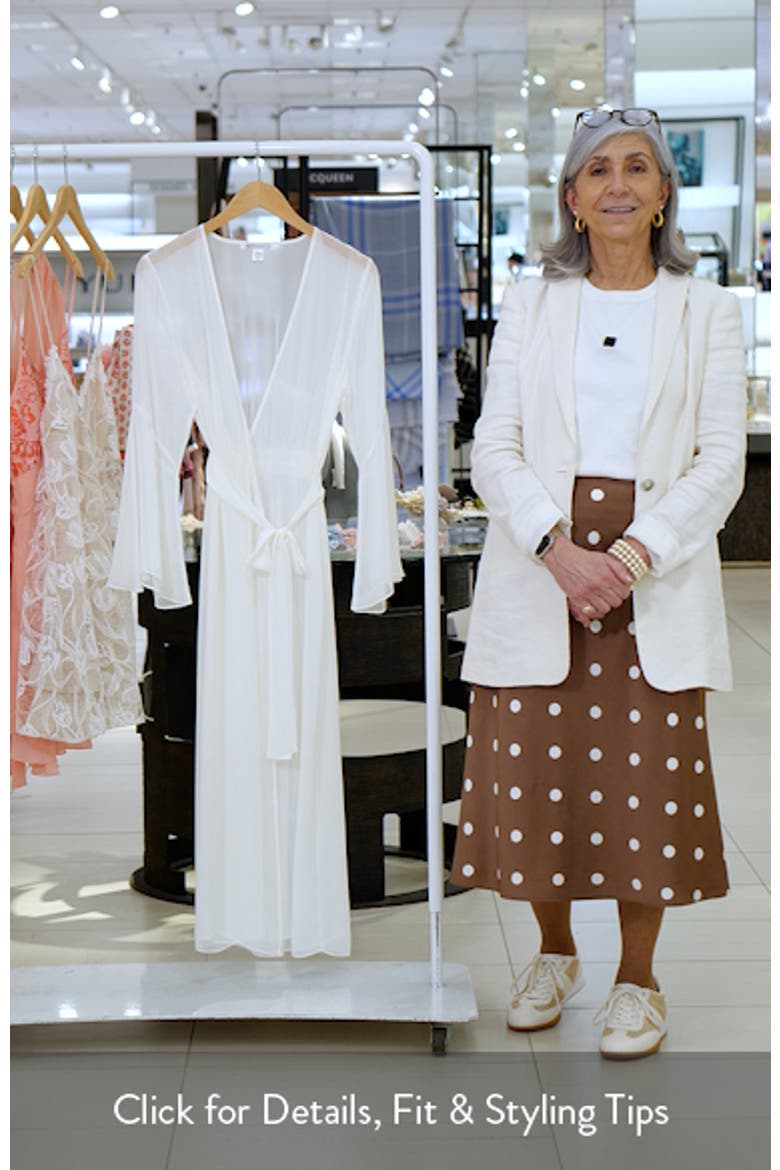 Holland Tie Waist Robe video
