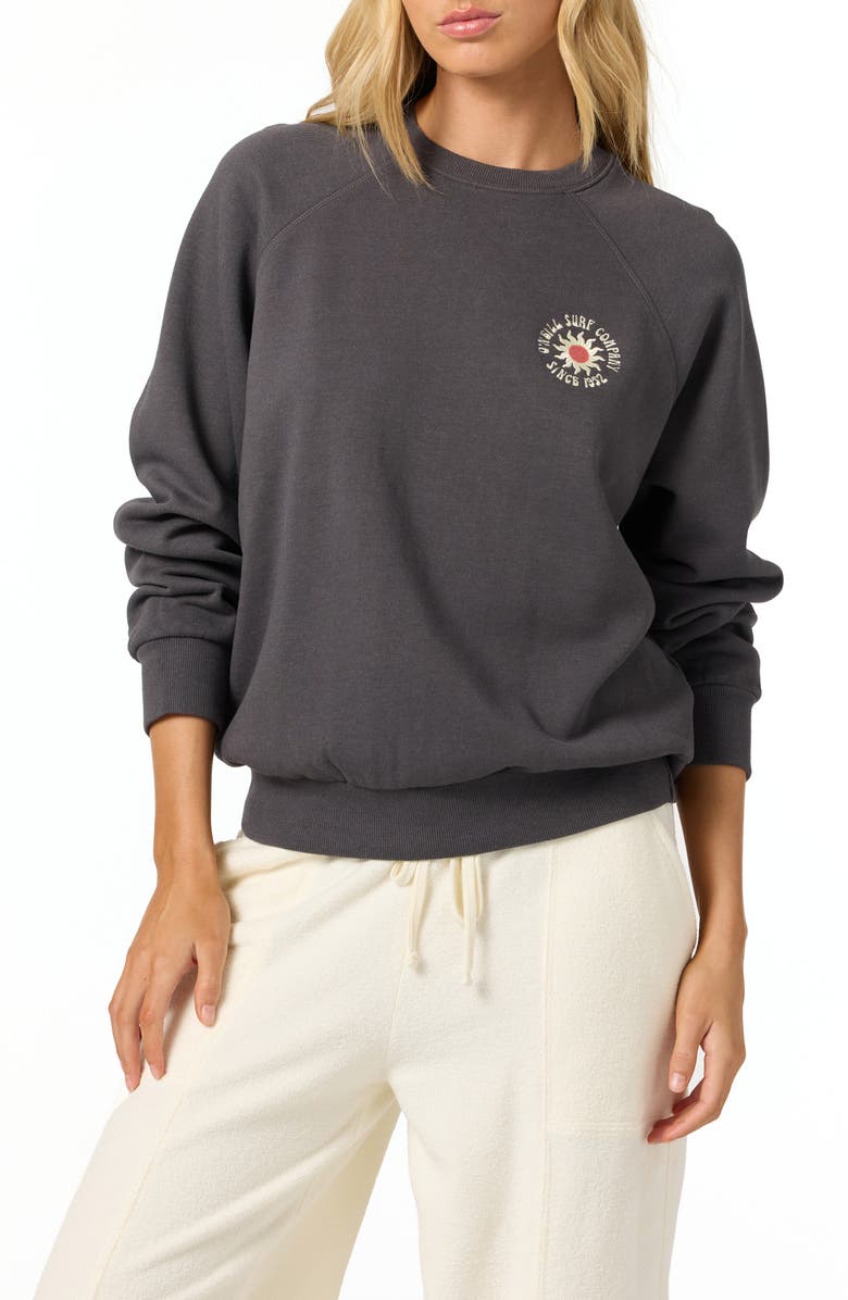 O'Neill Boardwalk Fleece Graphic Sweatshirt, Main, color,