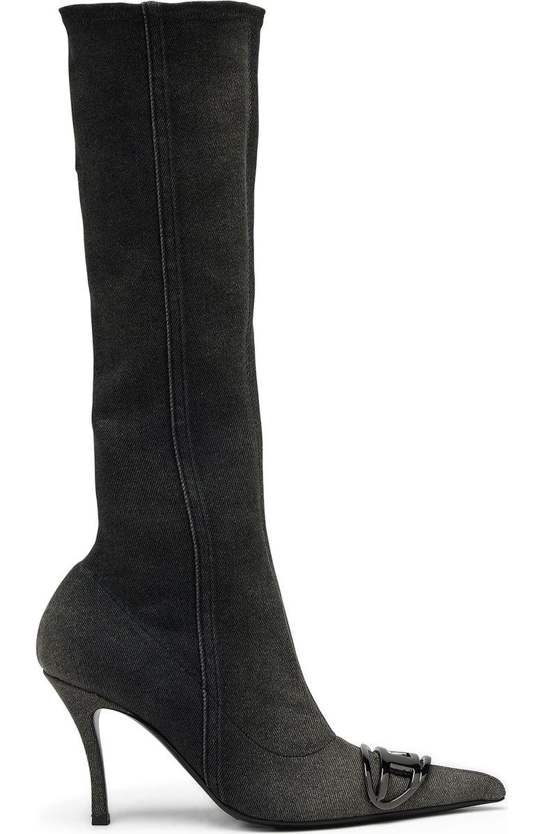 DIESEL<sup>®</sup> Pointed Toe Knee High Boots, Alternate, color,