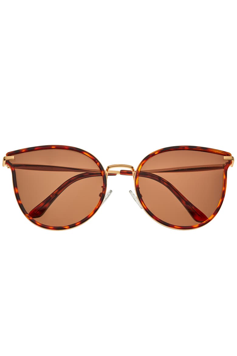 Moon Polarized Sunglasses, Alternate, color, Gold/Brown