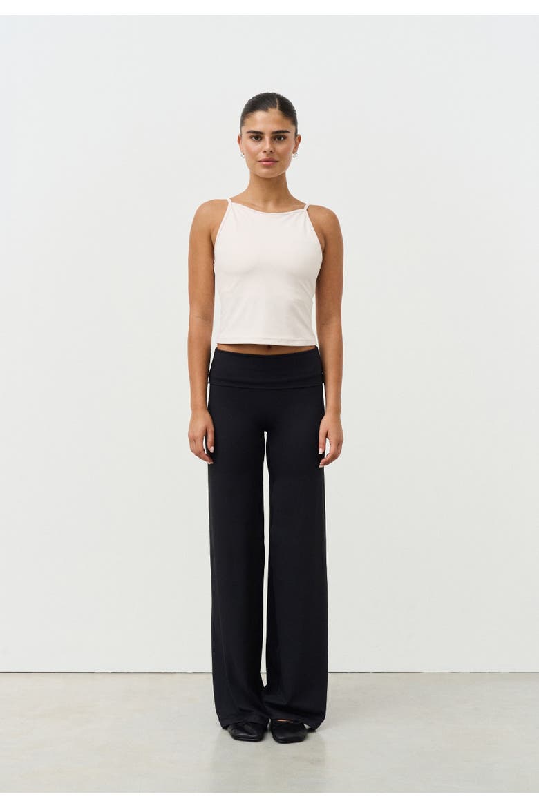 Softsculpt High Neck Top, Main, color, Marshmallow