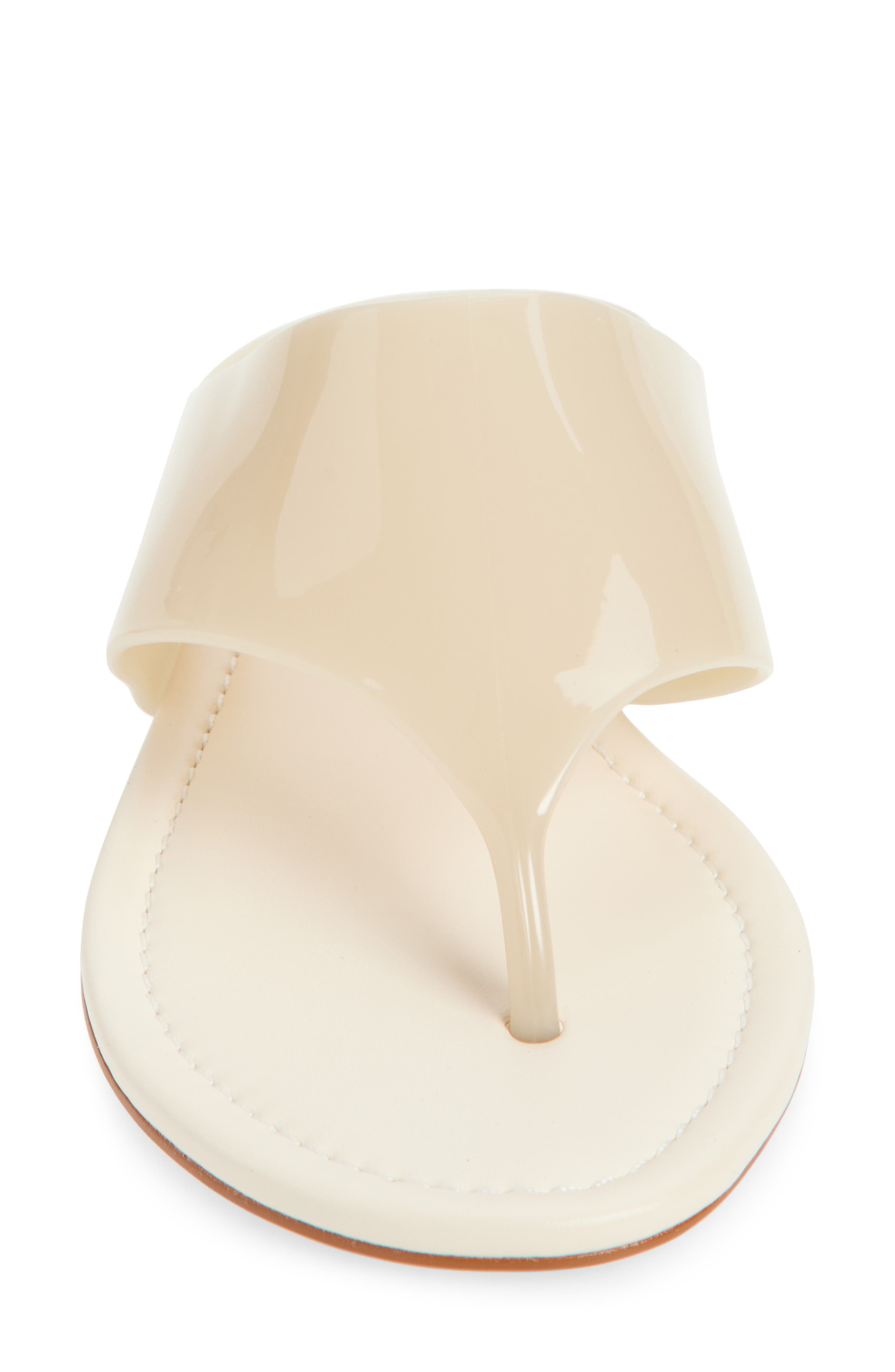 FARM Rio Jelly Flat Flip Flop, Alternate, color, Crystal