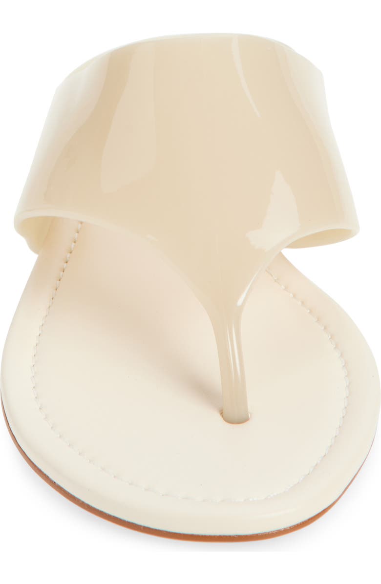 FARM Rio Jelly Flat Flip Flop, Alternate, color, Crystal