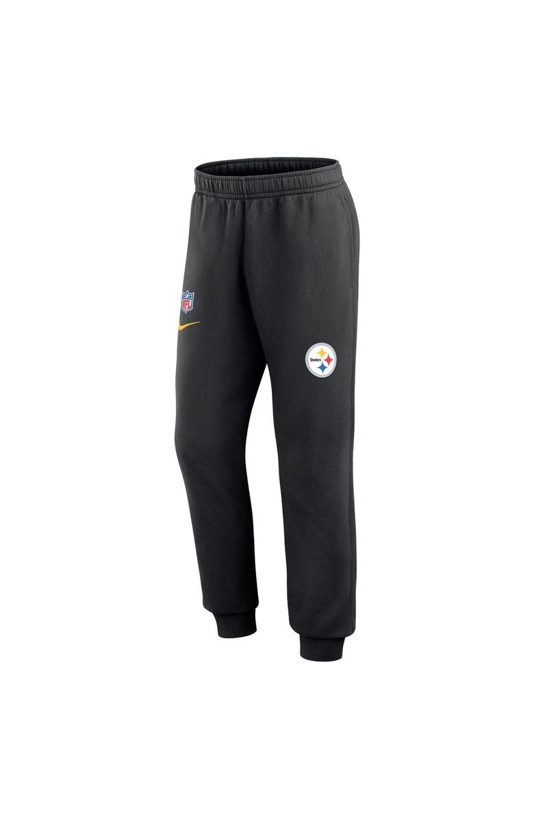 Nike Men's Nike Black Pittsburgh Steelers 2023 Sideline Club Jogger Pants, Alternate, color, 