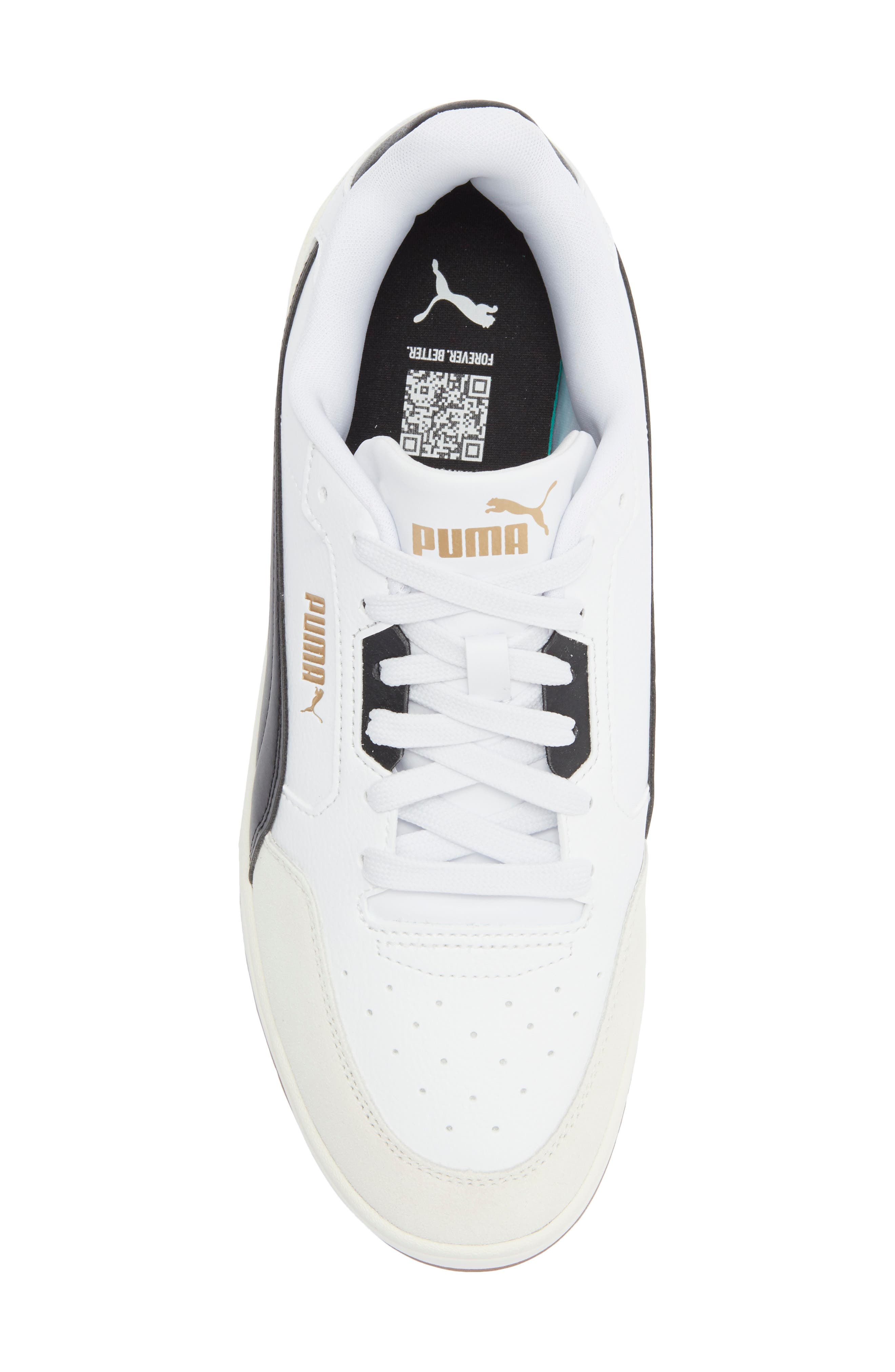 PUMA Shuffle Downtown OG Sneaker, Alternate, color, Puma White/ Puma Black/ Gray
