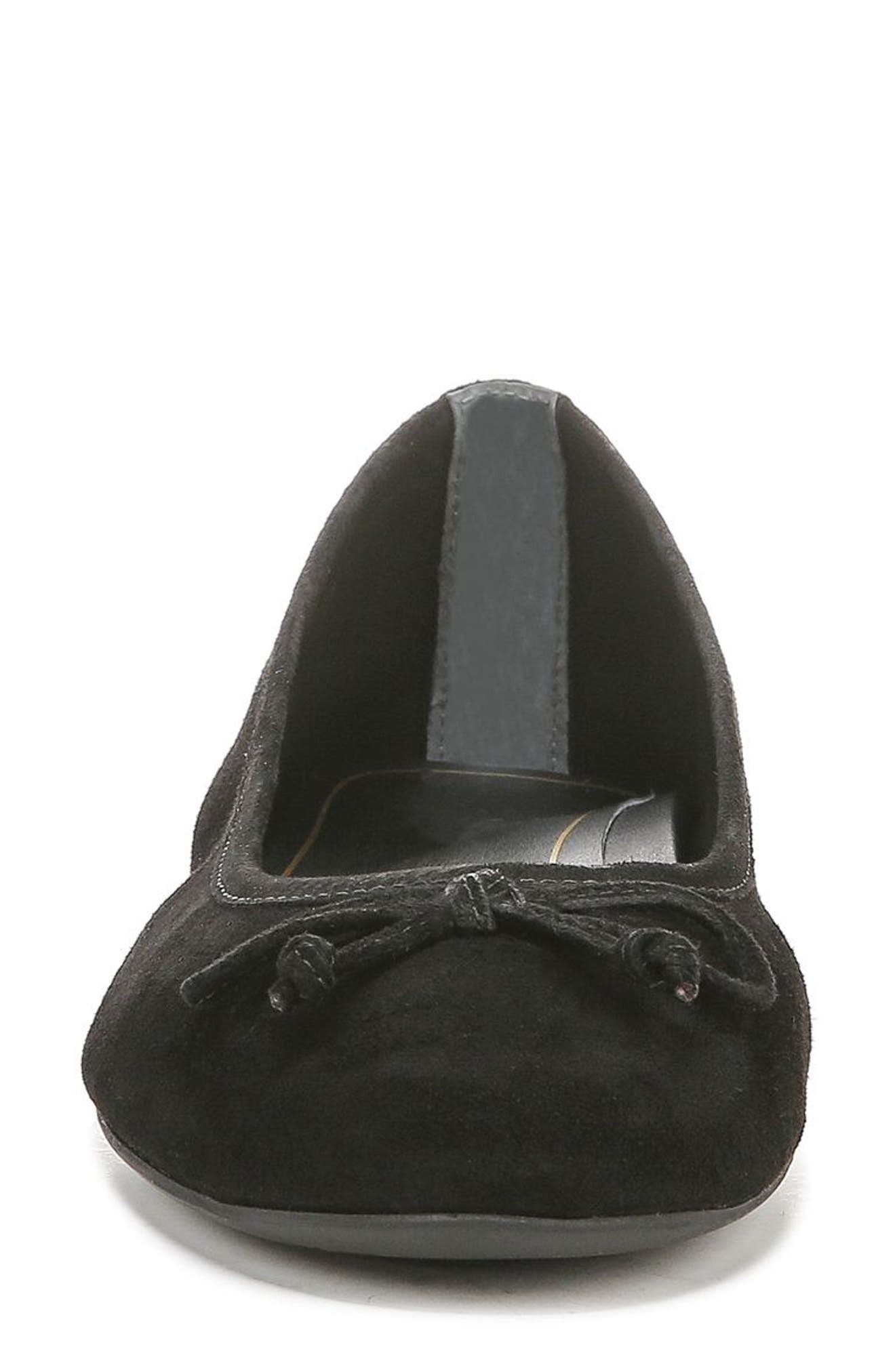 Vionic Callisto Suede Ballet Flat, Alternate, color, 