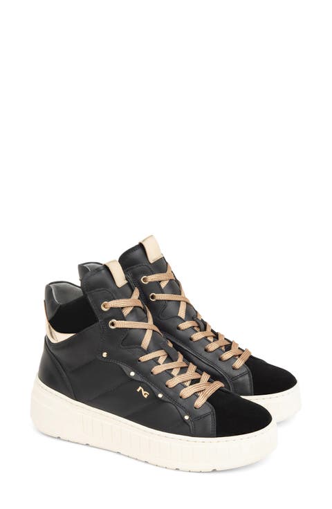Quilted High Top Sneaker (Women)
