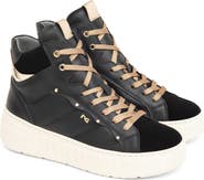 NeroGiardini Quilted High Top Sneaker