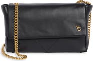 Vince Camuto Mylah Napa Leather Shoulder Bag