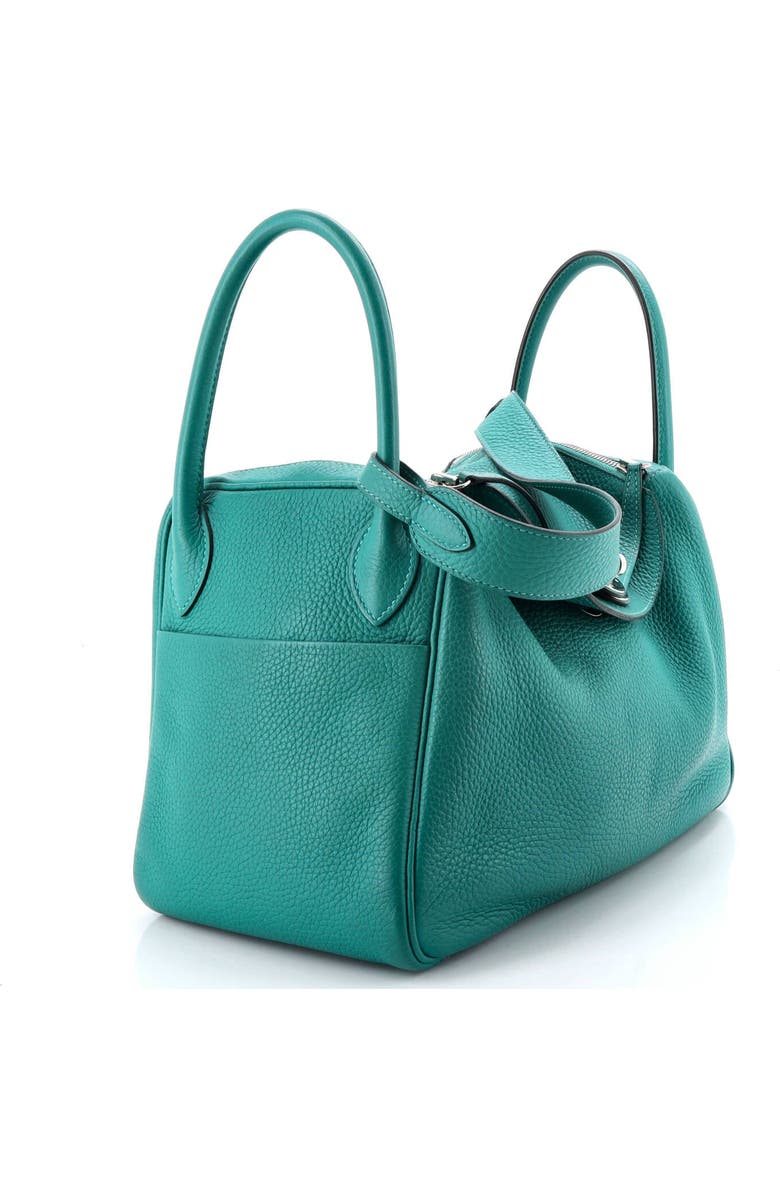 Pre-Owned Hermes Lindy Bag Clemence 30, Alternate, color, Vert Verone