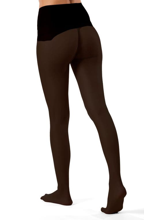 Memoi Crystal Sheer Seamless Tights In Multi