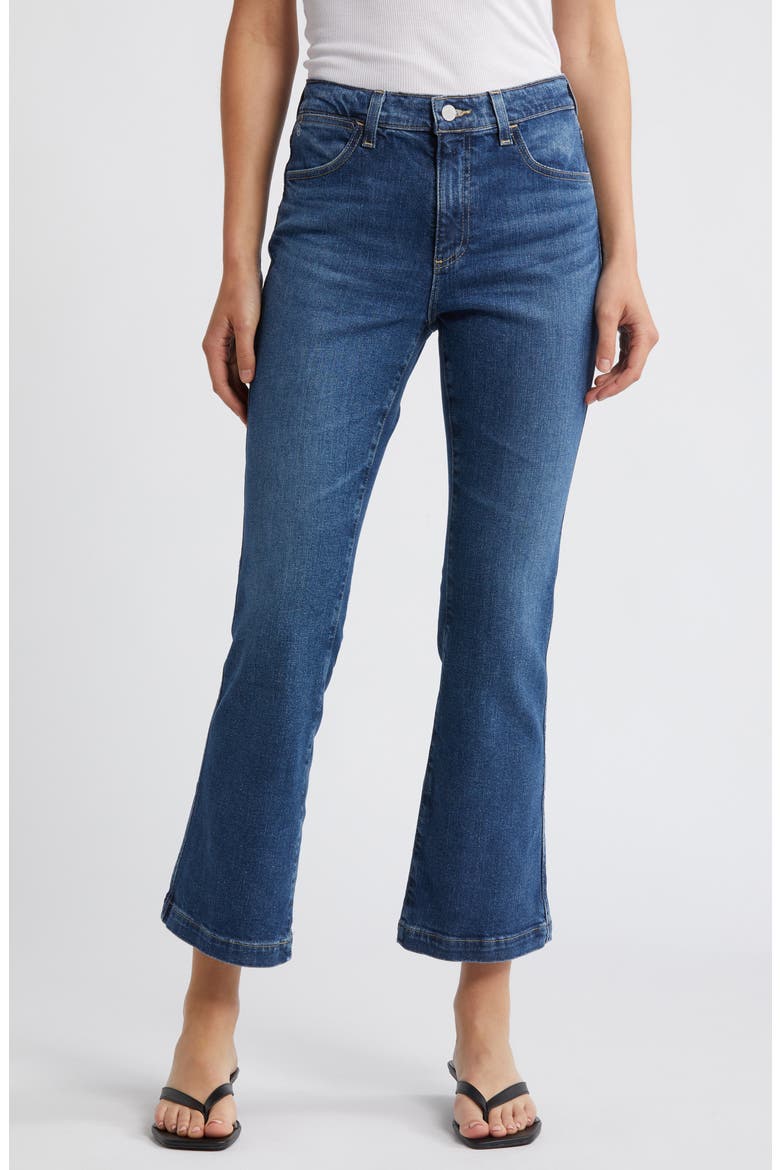 Naomi High Waist Ankle Flare Jeans, Main, color, AWAKEN