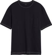 Lemaire Boxy Cotton & Linen T-Shirt
