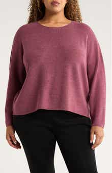 Eileen Fisher Crewneck Wool Sweater