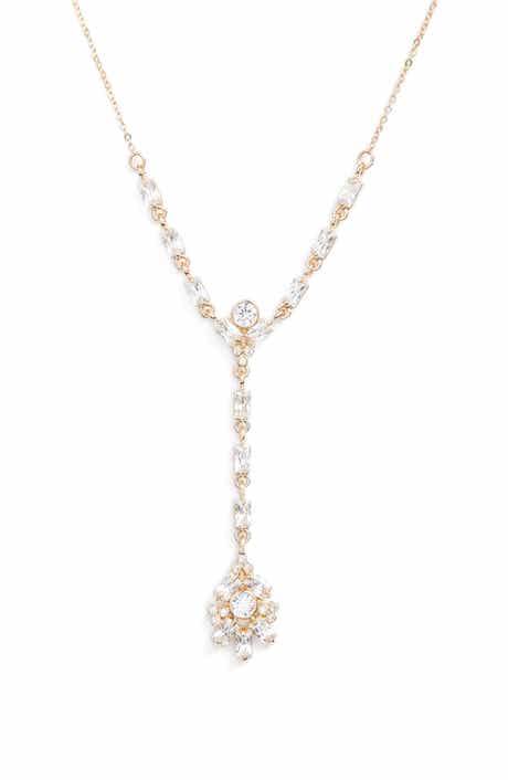 CZ by Kenneth Jay Lane Y-Necklace