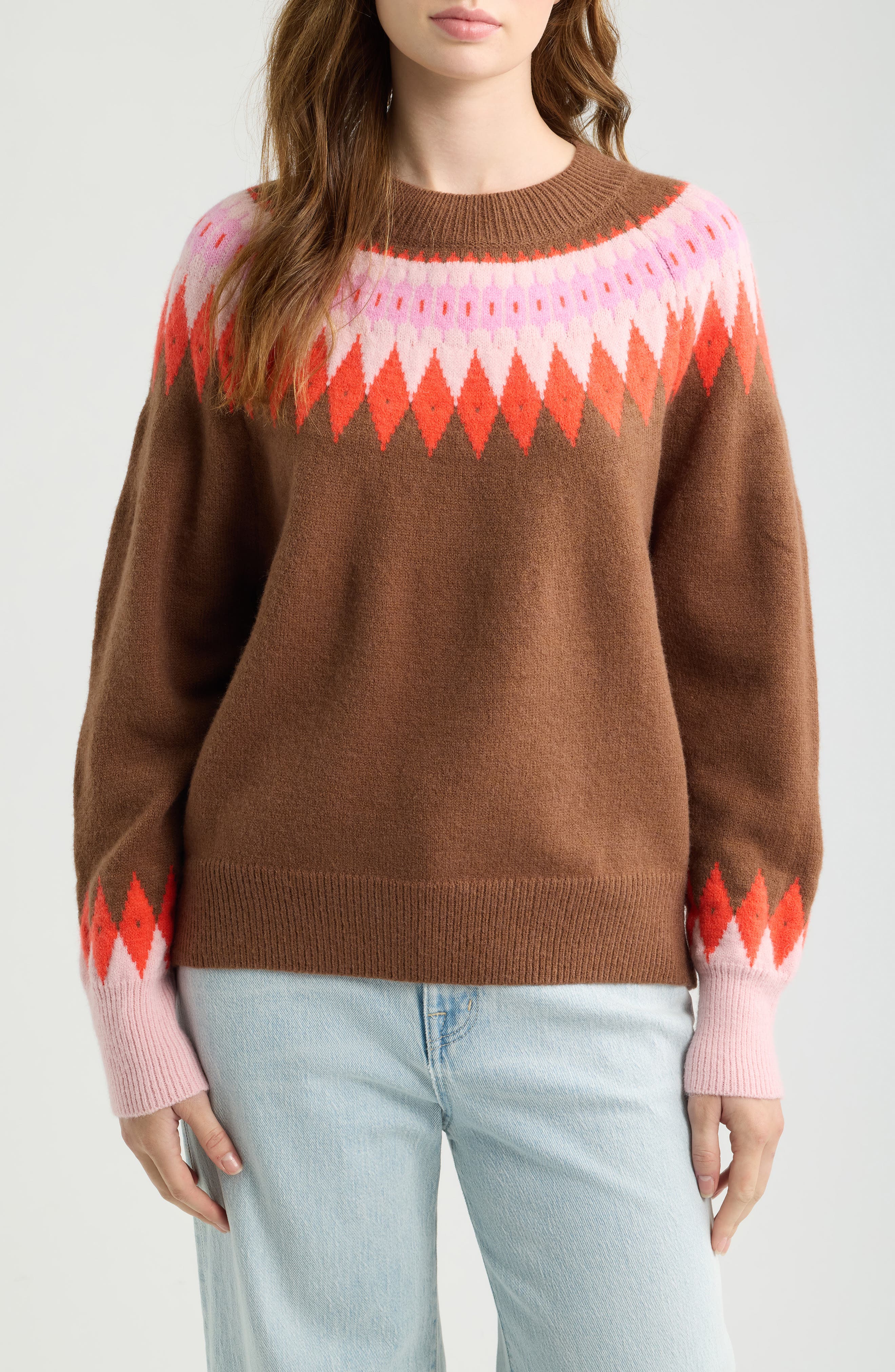 selected MULTICOLOR BROWN