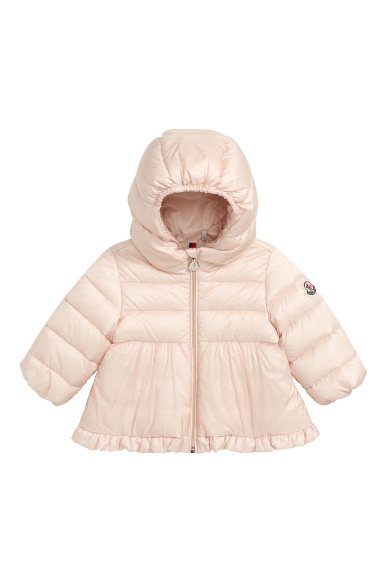 Odile Insulated Hooded Down Jacket, Main, color, LIGHT PINK