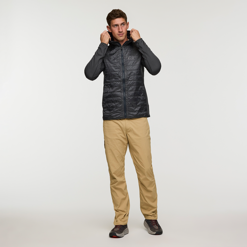 Cotopaxi-amigos-24 Capa Hybrid Insulated Hooded Jacket In Gray