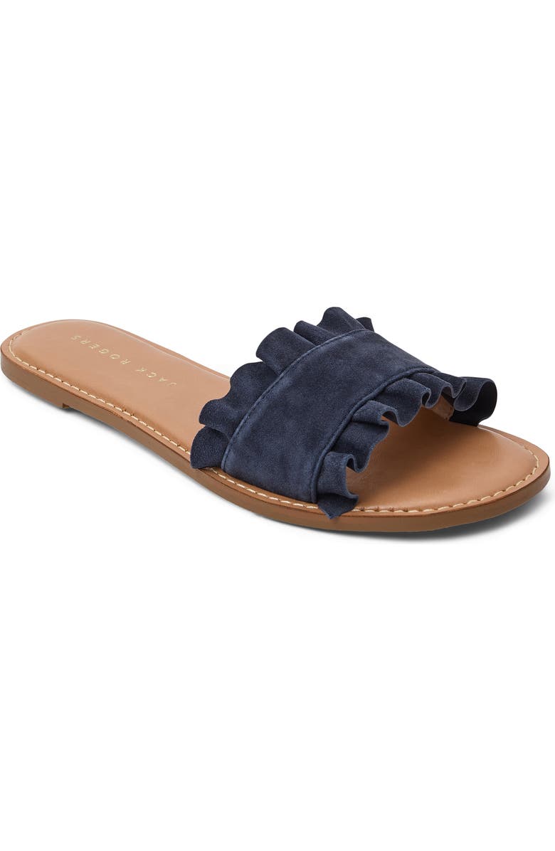 Jack Rogers Rozette Slide Sandal, Main, color,