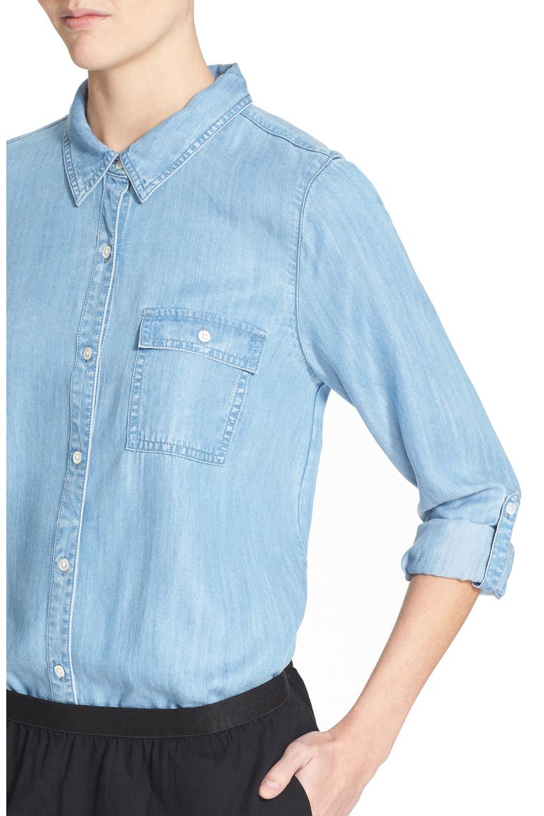 'Onyx' Chambray Shirt, Alternate, color, VINTAGE CHAMBRAY