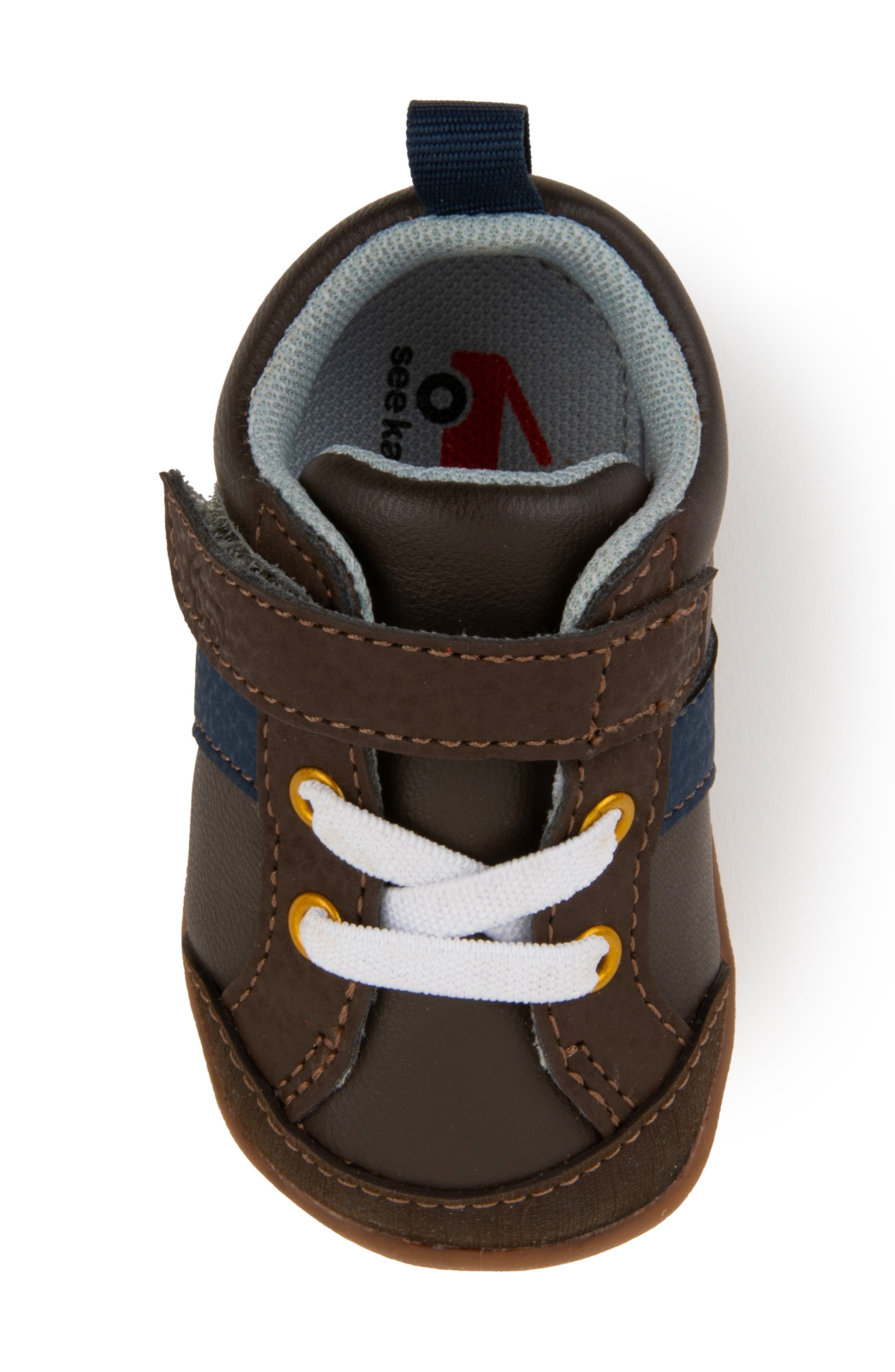 See Kai Run Connor Mini Sneaker, Alternate, color, Brown