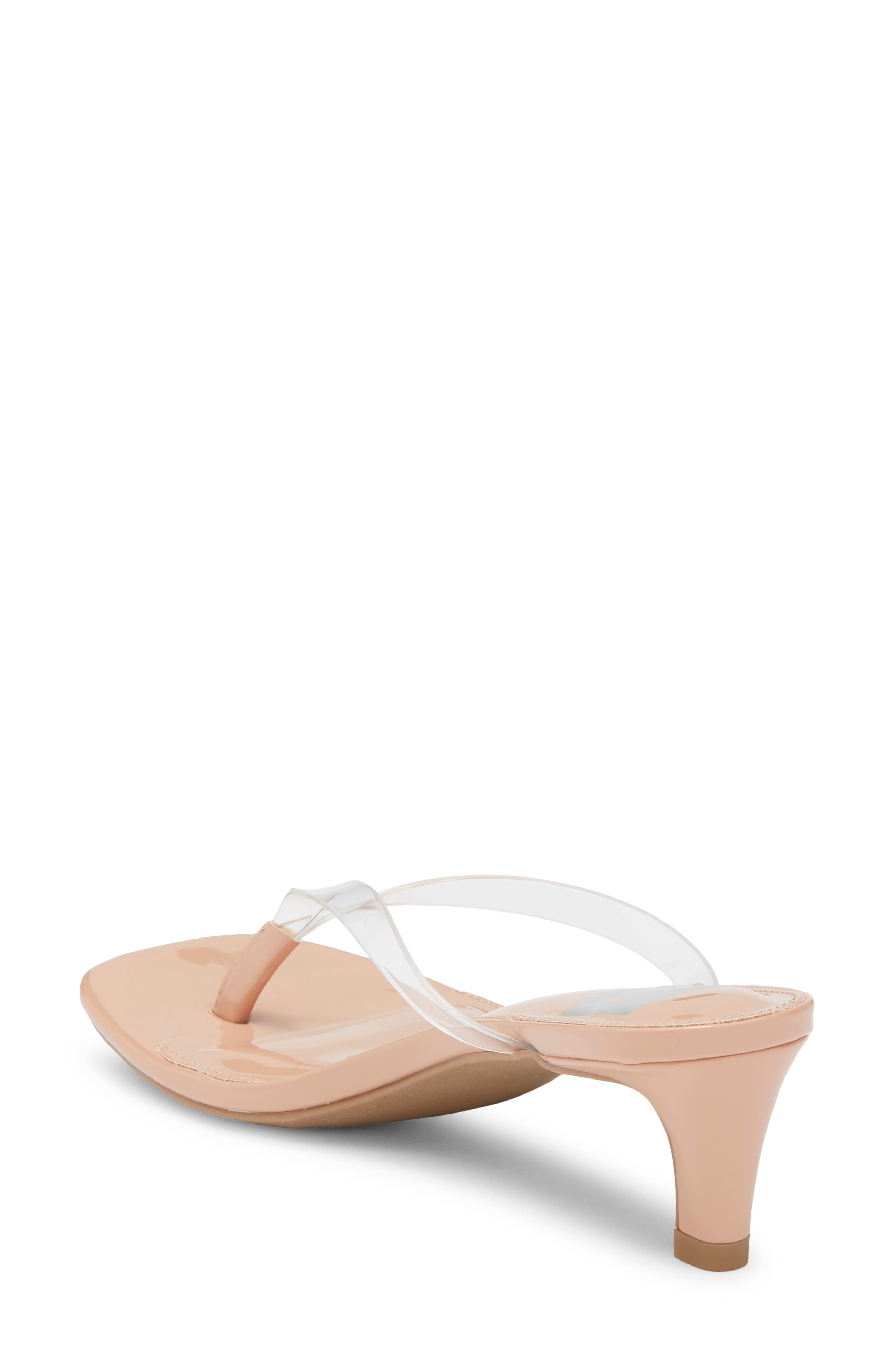 Freyda Slide Sandal, Alternate, color, CLEAR