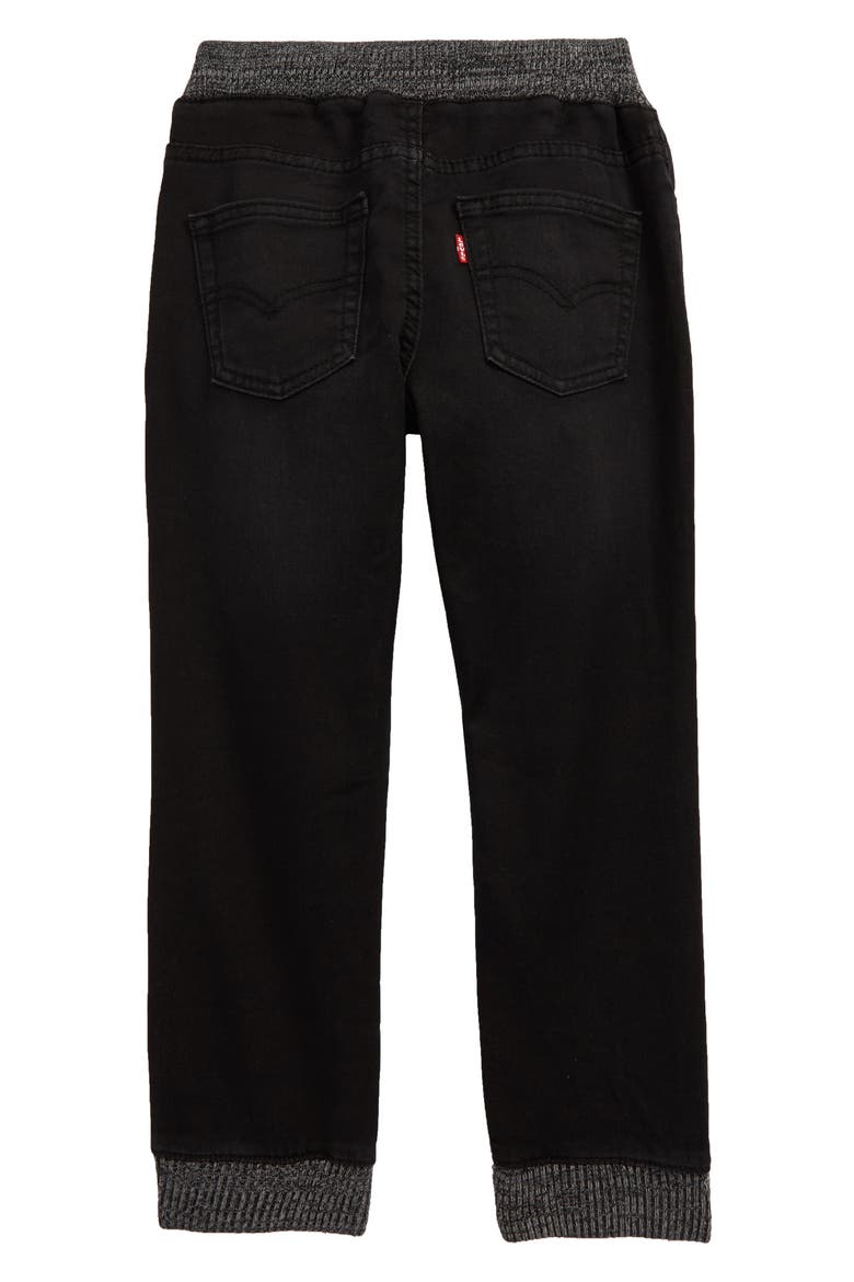 Levi's® Ribbed Jogger Jeans, Alternate, color, DIABLO SMOKE