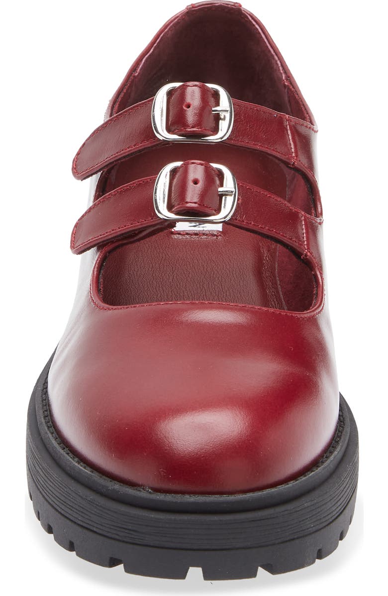 Steve Madden Alba Mary Jane Pump, Alternate, color, Burg Leather