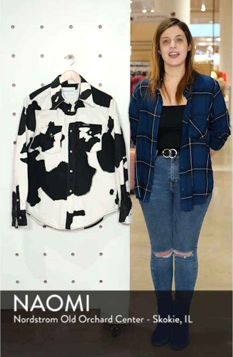 Cow Print Western Shirt, sales video thumbnail