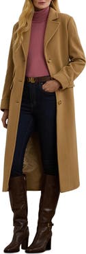 Lauren Ralph Lauren Wool 
Cashmere Blend Coat