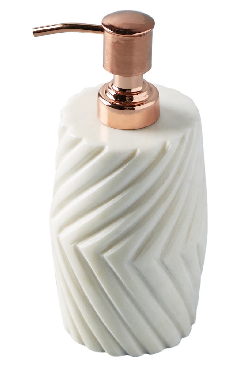 Anthropologie Home Anthropologie Jax Marble Soap Dispenser, Alternate, color, 