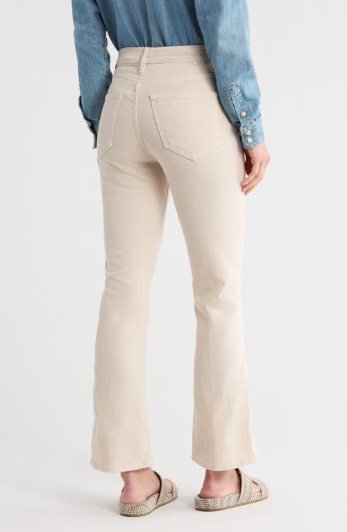Mother Smokin' Double Flood Jeans In Neutral
