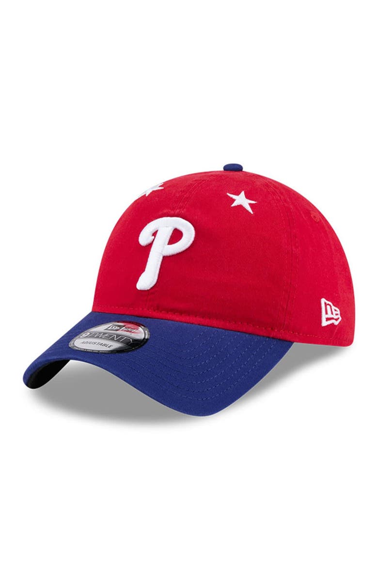 New Era Men's New Era Red/Royal Philadelphia Phillies 2025 MLB All-Star Game 9TWENTY Adjustable Hat, Alternate, color, Red